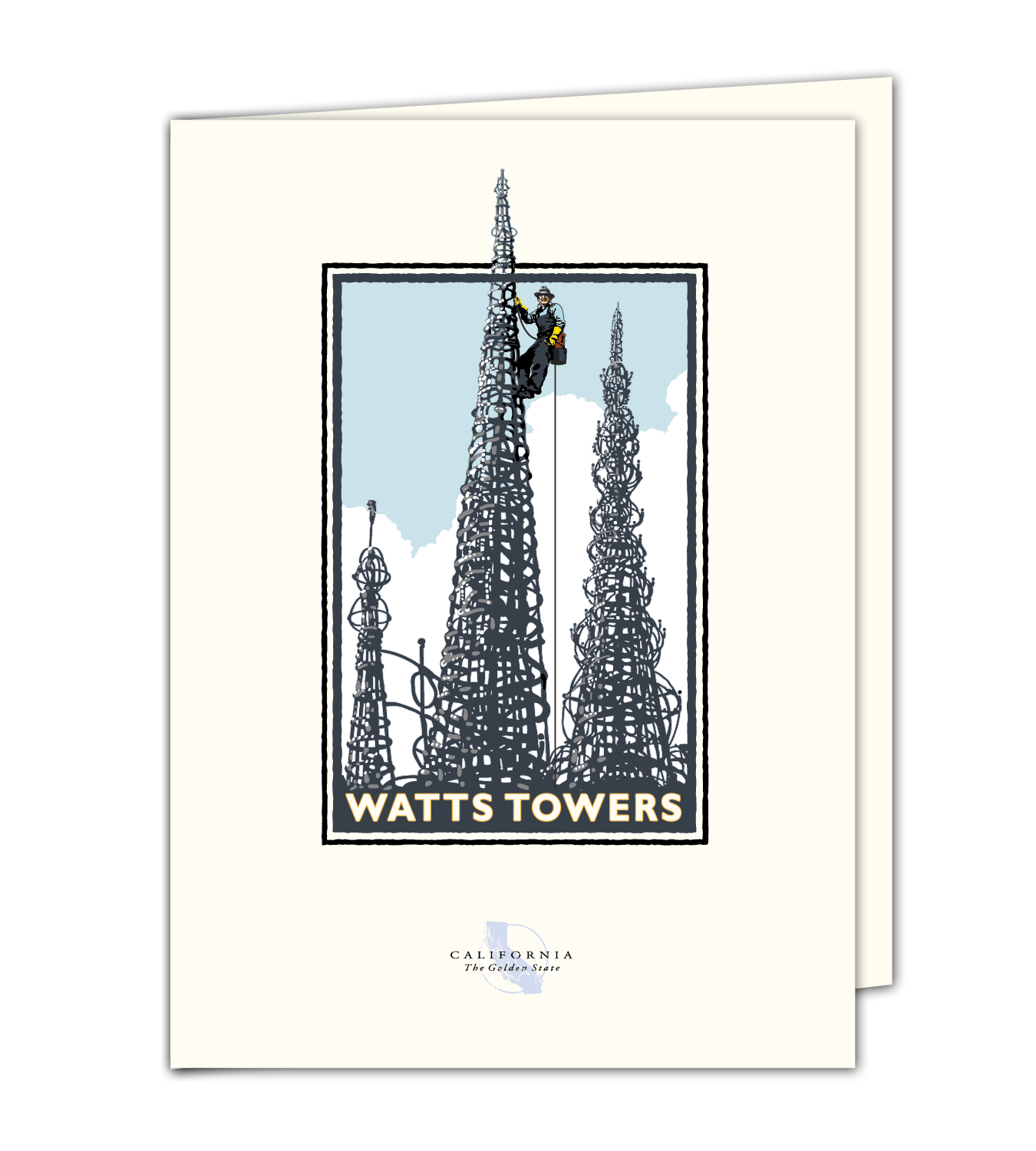 Landmark CA | Watts Towers Climber