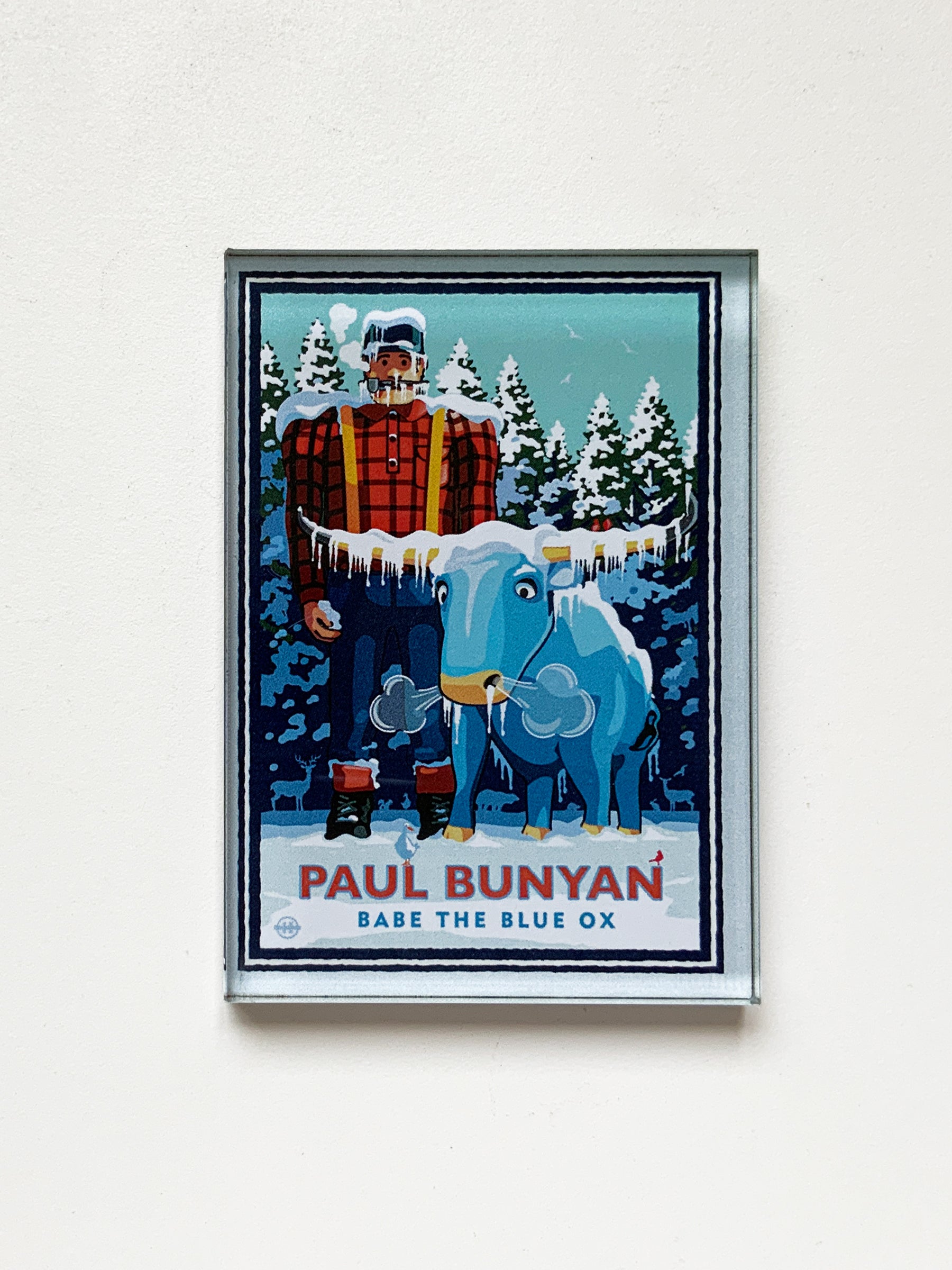 Landmark MN | Paul Bunyan Magnet