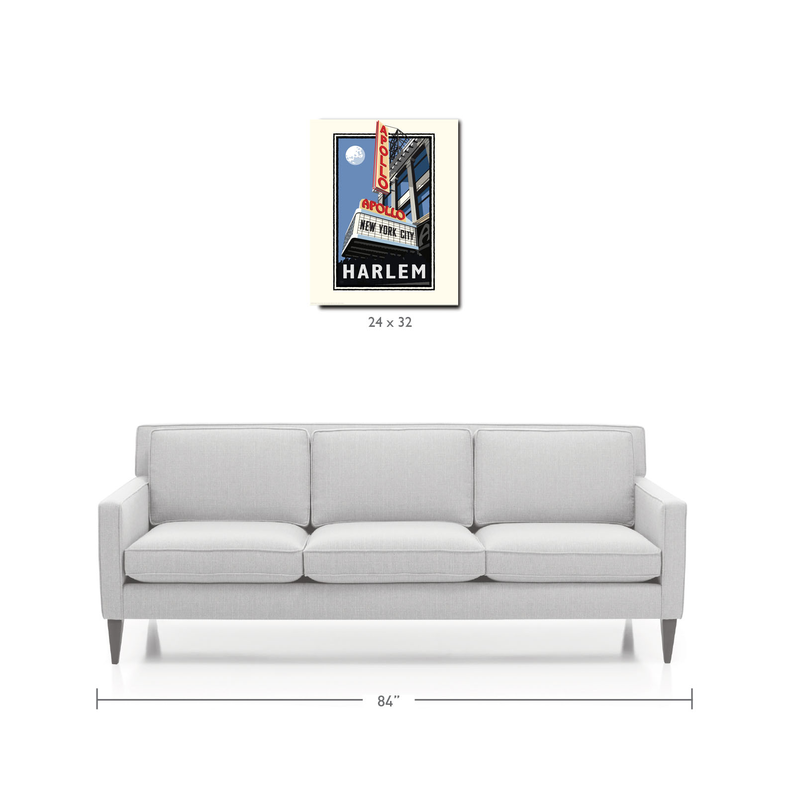 Landmark NY | Apollo Theater Harlem New York City Art Print