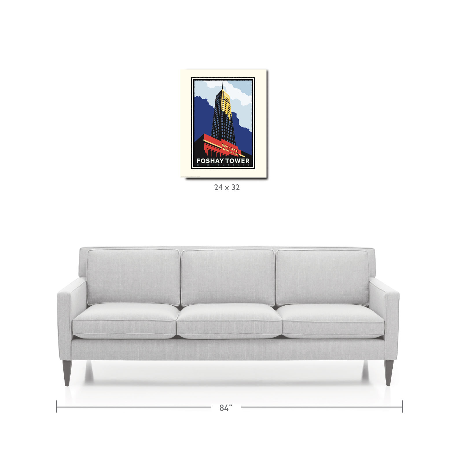 Landmark MN | Foshay Tower Minneapolis Art Print