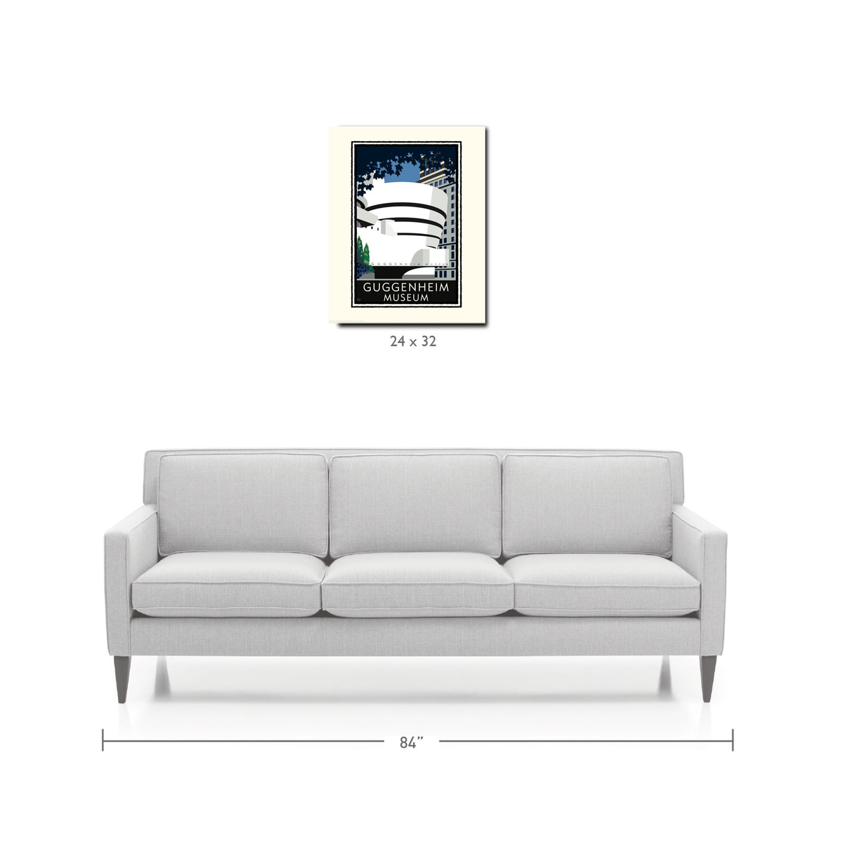 Landmark NY | Guggenheim Museum NYC Art Print