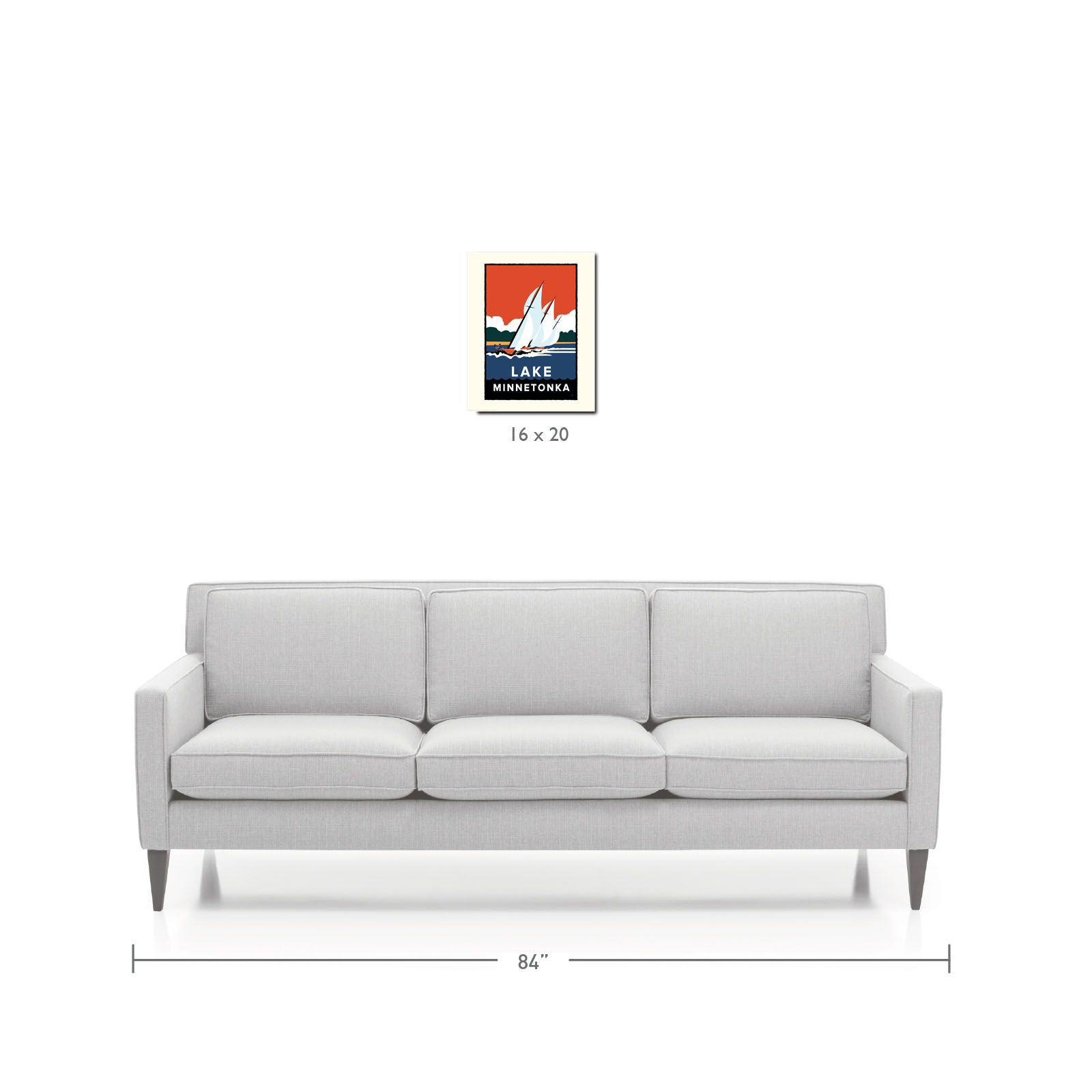 Landmark MN | Lake Minnetonka Regatta Art Print