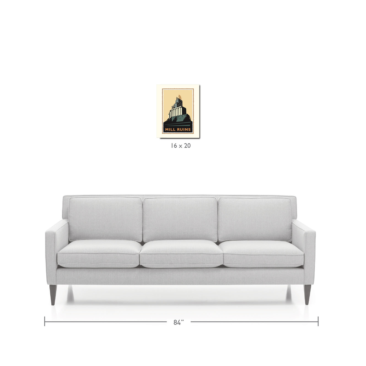 Landmark MN | Mill Ruins Minneapolis Art Print