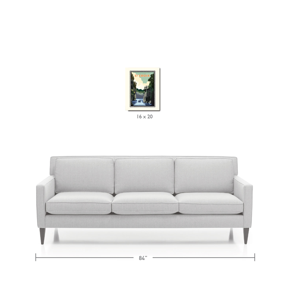 Landmark MN | St. Croix the River Art Print