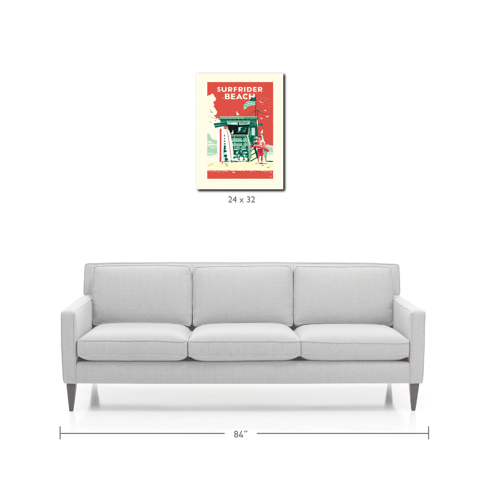 Landmark CA | Lifeguard Stand Surfrider Beach