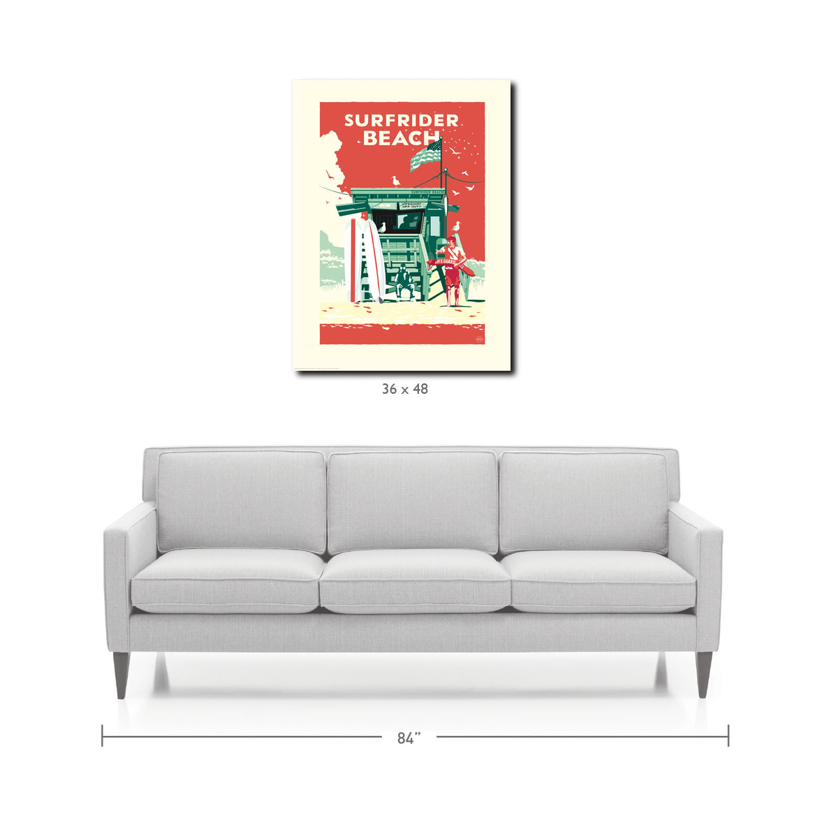 Landmark CA | Lifeguard Stand Surfrider Beach