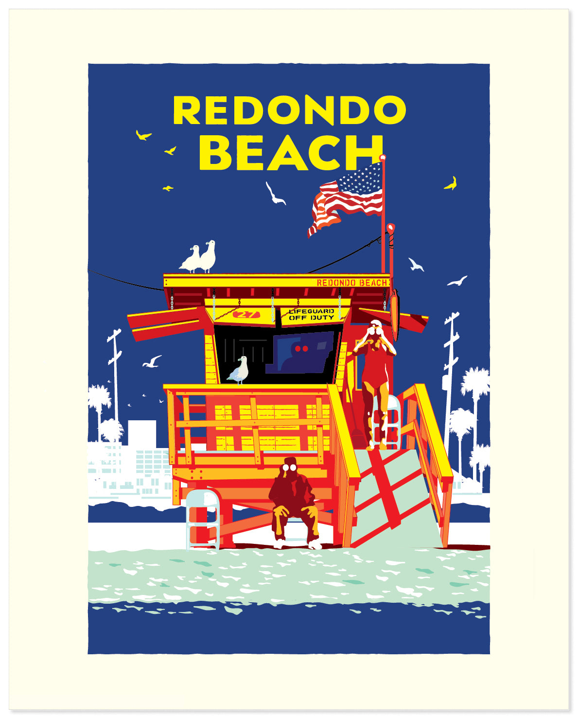 Landmark CA | Lifeguard Stand Redondo Beach