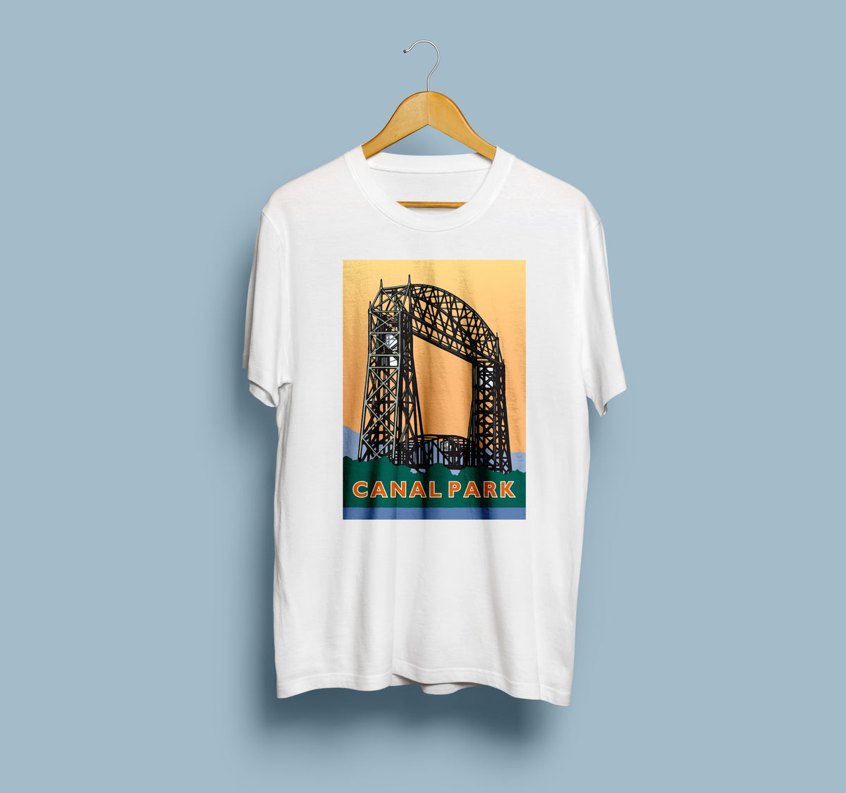 Landmark MN | Canal Park White Unisex T-Shirt