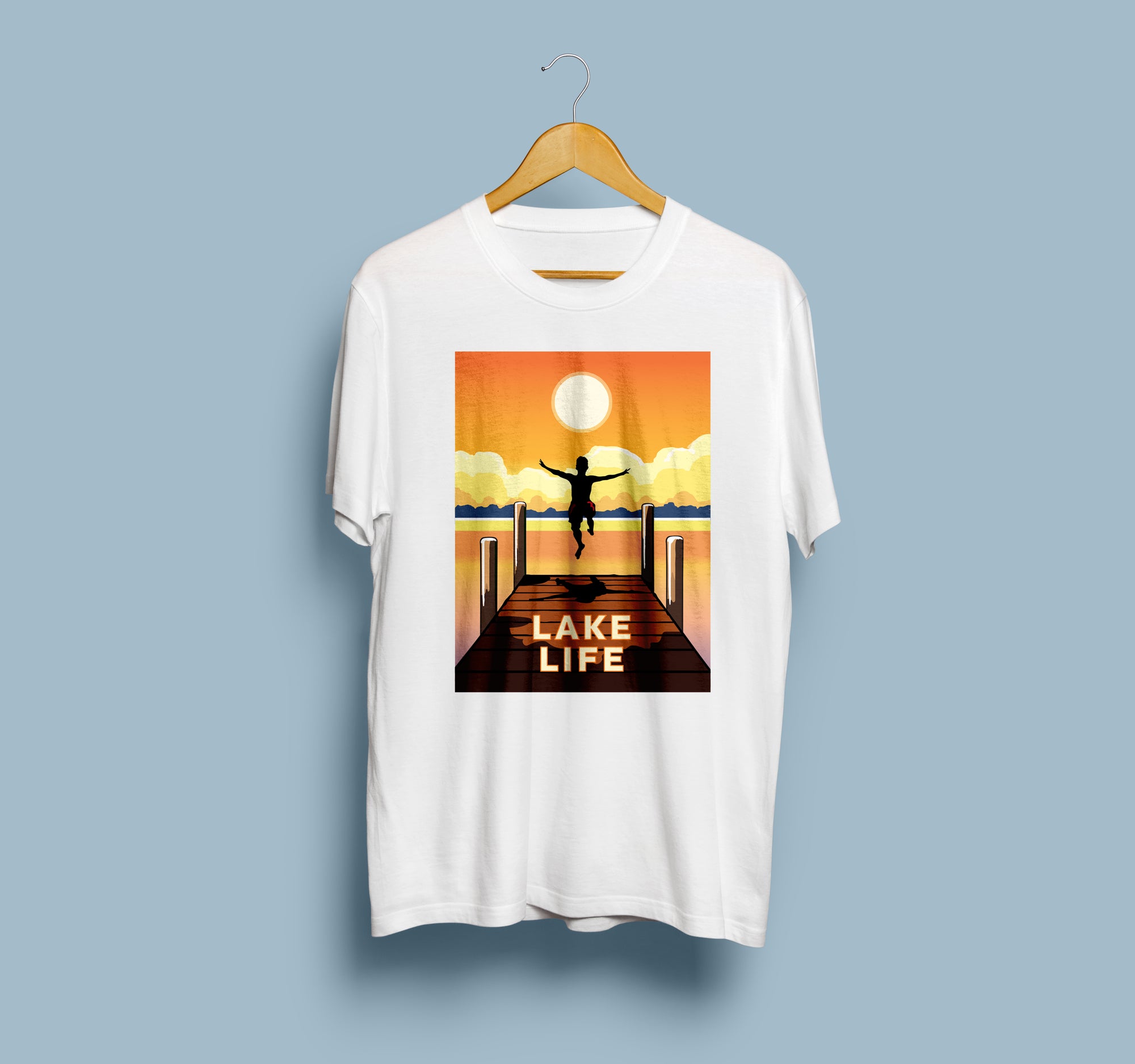 Landmark MN | Lake Life White Unisex T-shirt