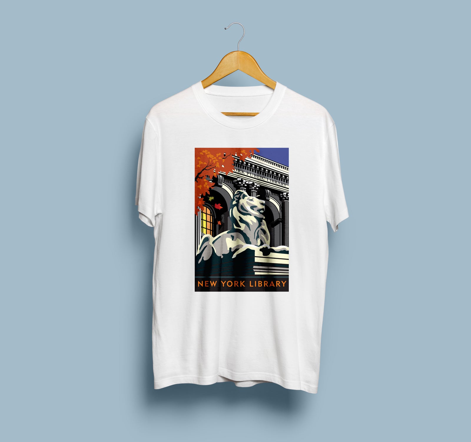 Landmark NY | NYC Public Library Short-Sleeve Unisex T-Shirt