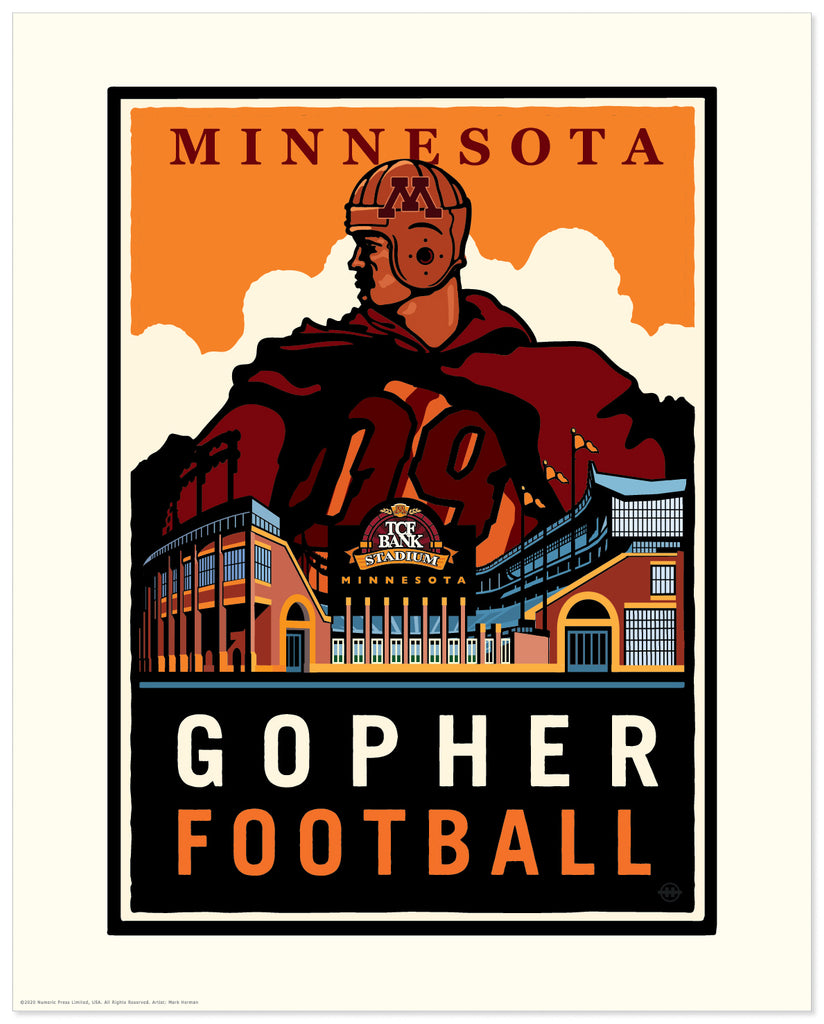 Minnesota Gopher Football Logo