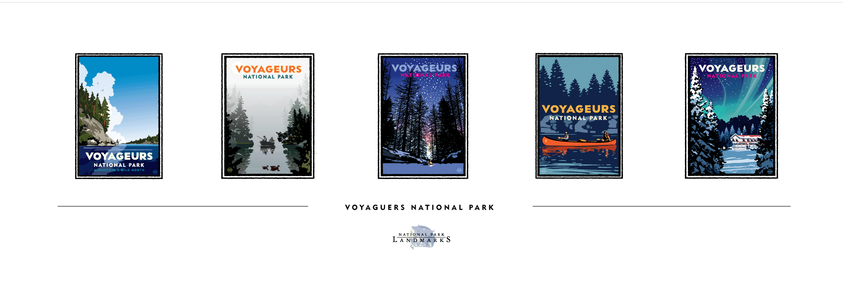 Landmark National Parks | Voyageurs Collection
