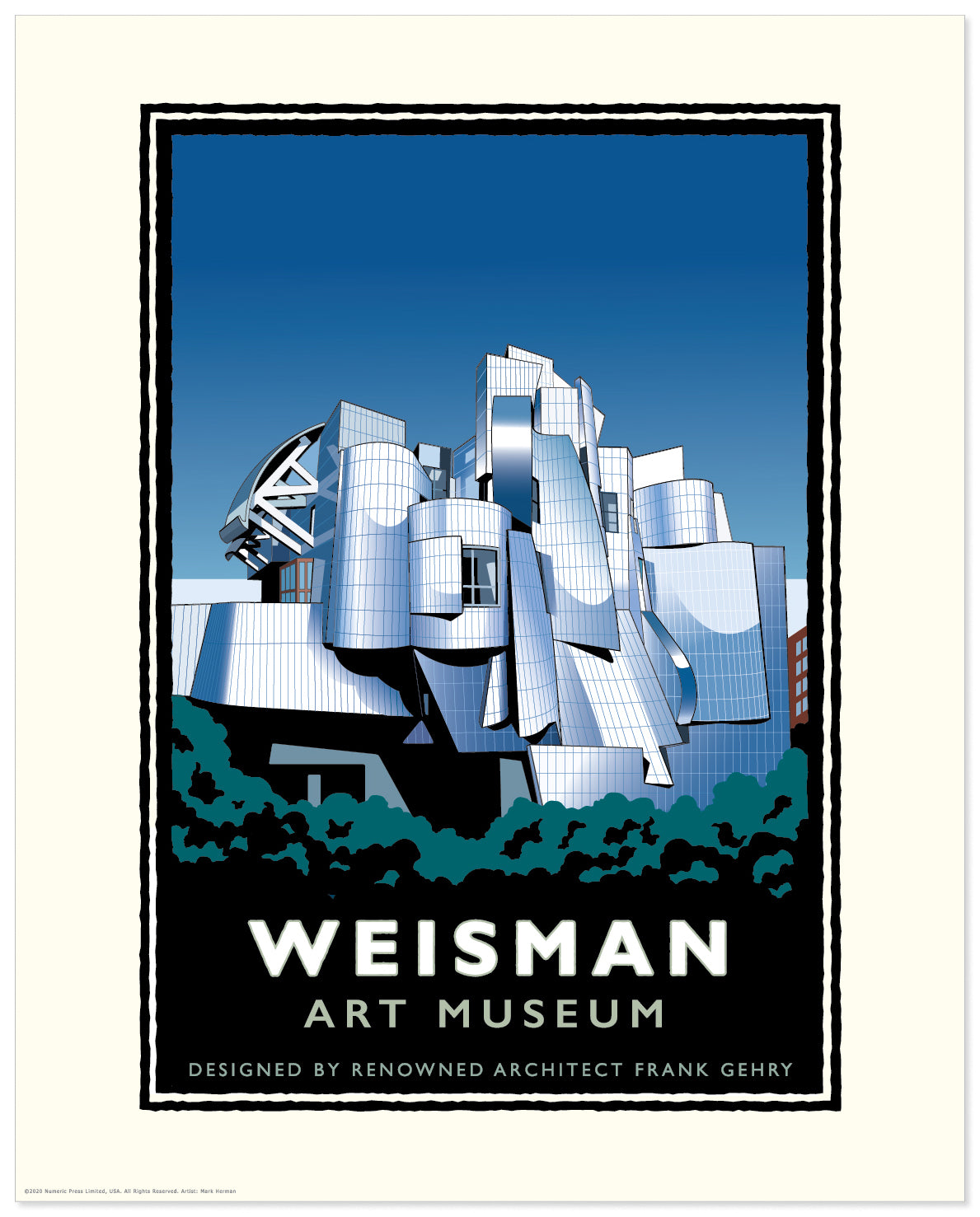 Weisman Art Museum — Minnesota Art Print