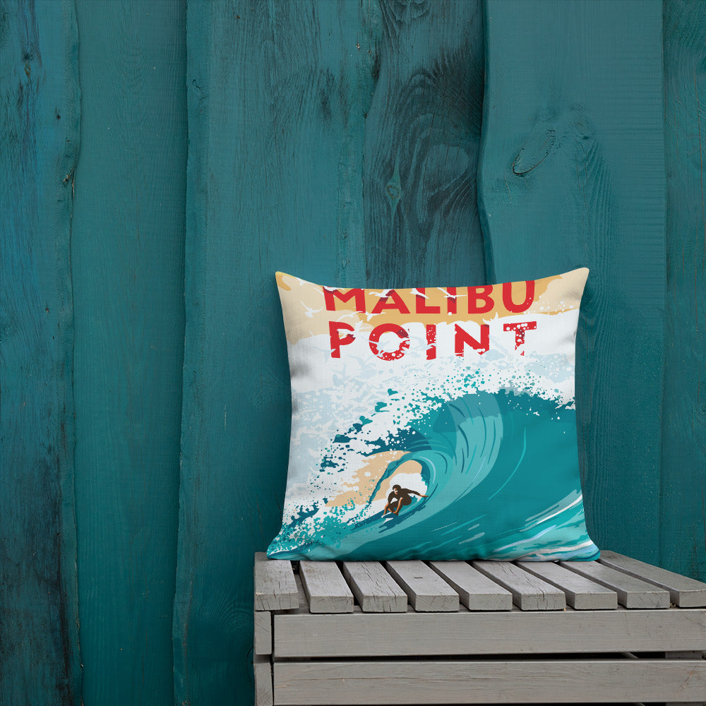 Landmark CA | Malibu Point Throw Pillow