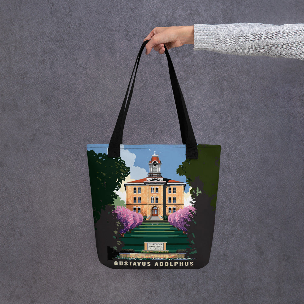 Landmark University | Gustavus Adolphus Tote bag