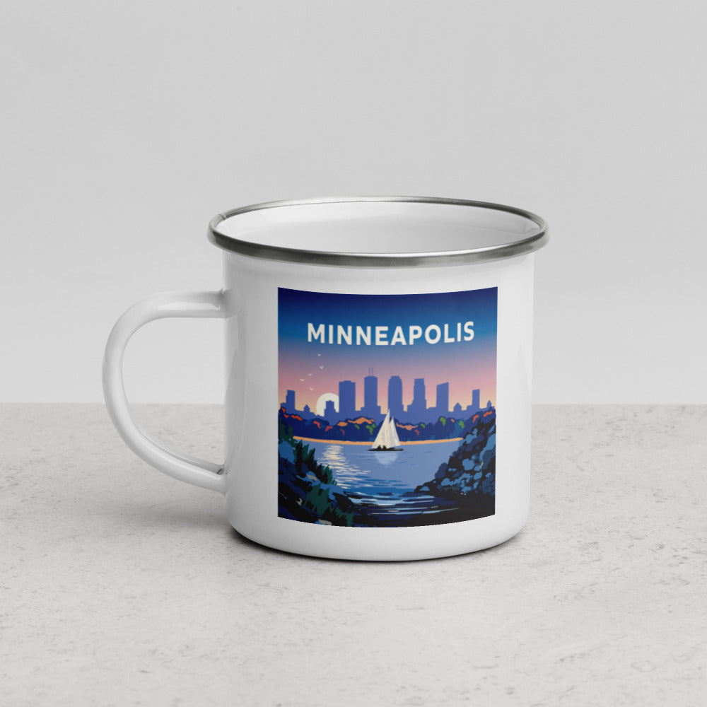 Landmark MN | Minneapolis Enamel Mug