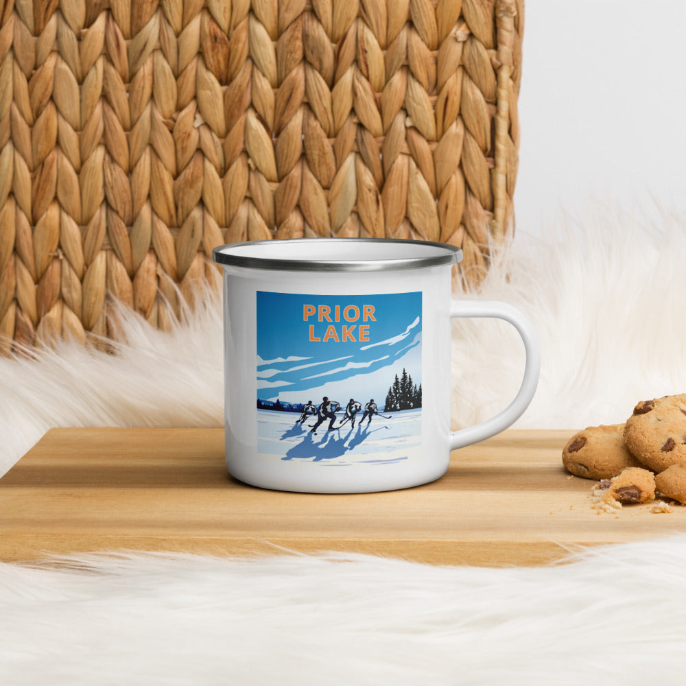 Landmark MN | Prior Lake Enamel Camp Mug
