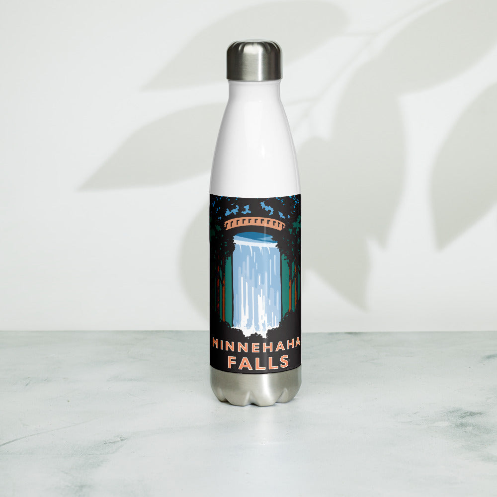 Landmark MN | Minnehaha Falls Stainless Steel Water Bottle
