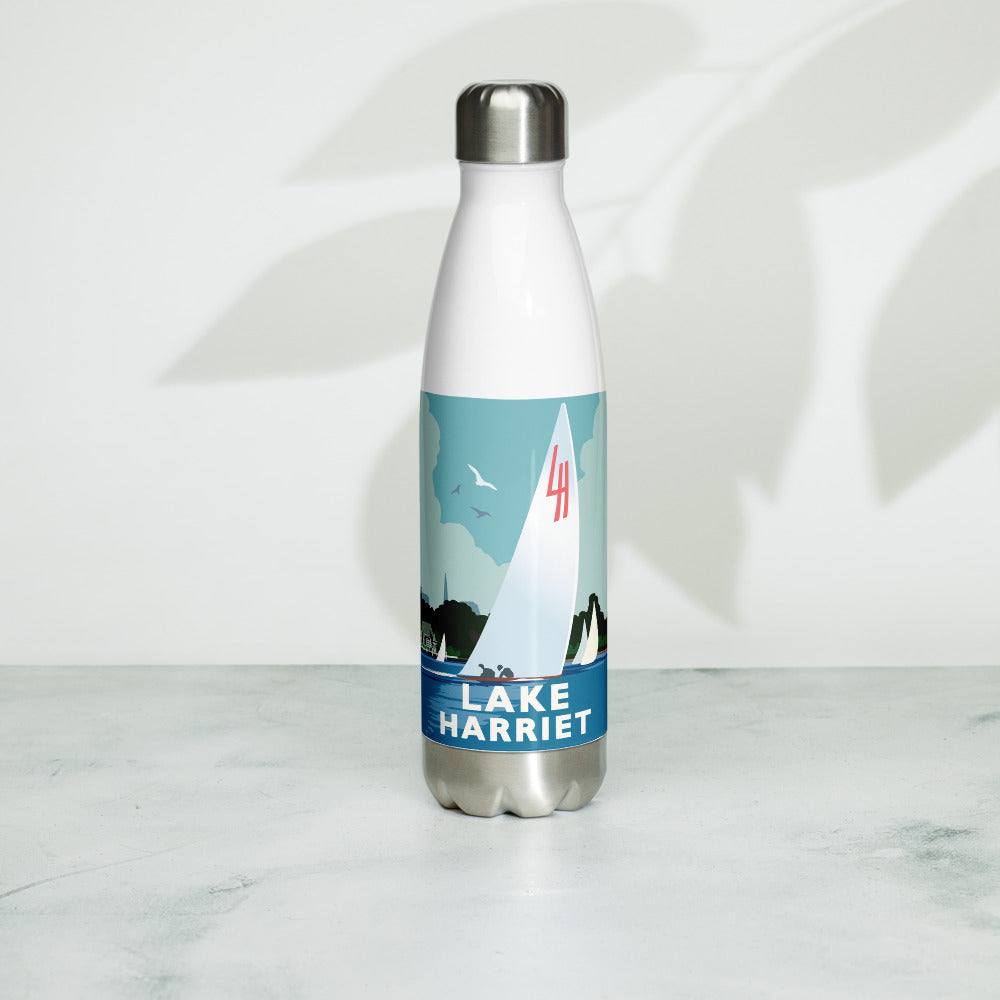 Landmark MN | Lake Harriet Sail Stainless Steel Water Bottle