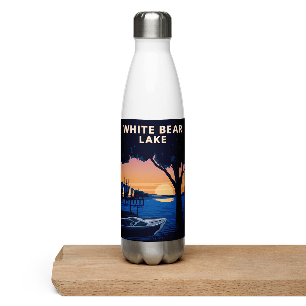 Landmark MN | White Bear Lake Stainless Steel Water Bottle