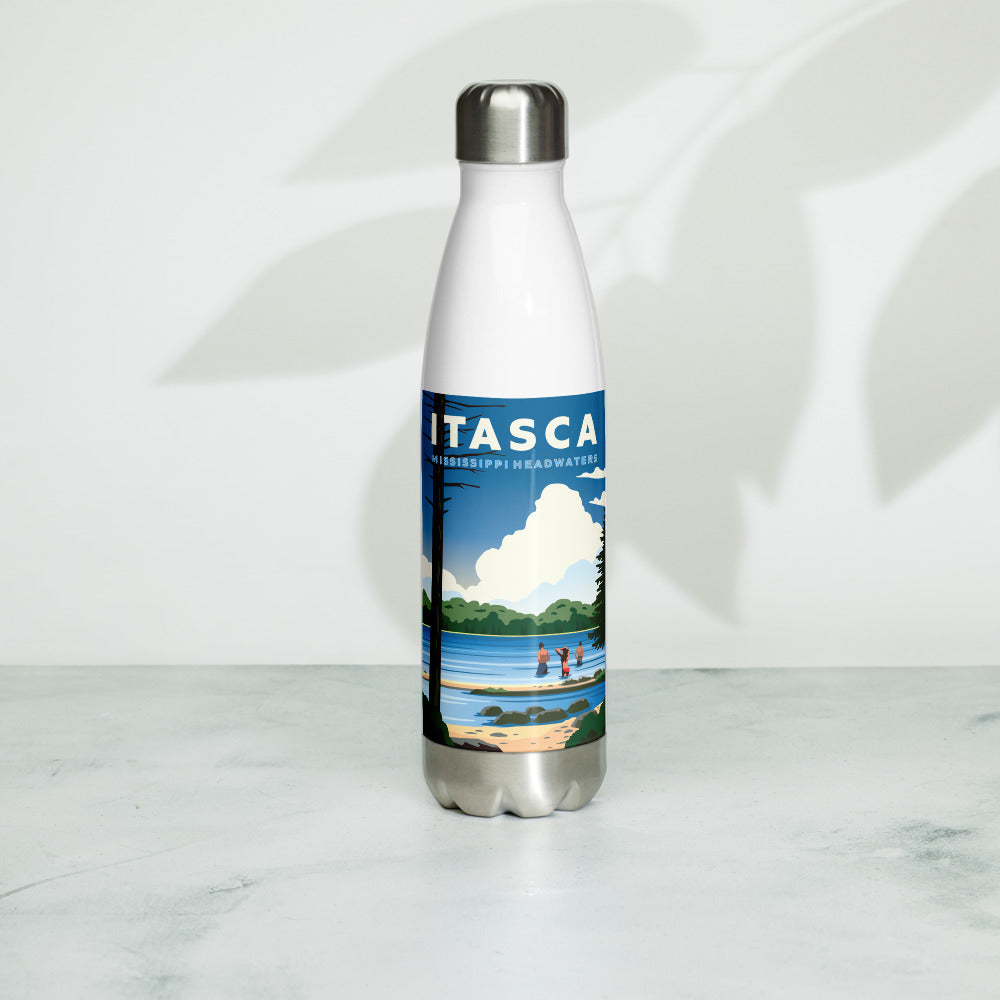 Landmark MN | Itasca Stainless Steel Water Bottle