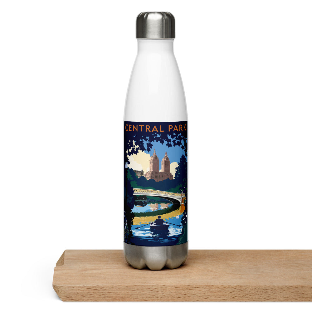 Landmark NY | NYC Central Park Day Stainless Steel Water Bottle