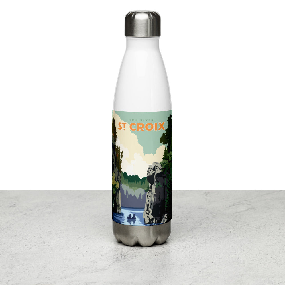 Landmark MN | St. Croix River Stainless Steel Water Bottle