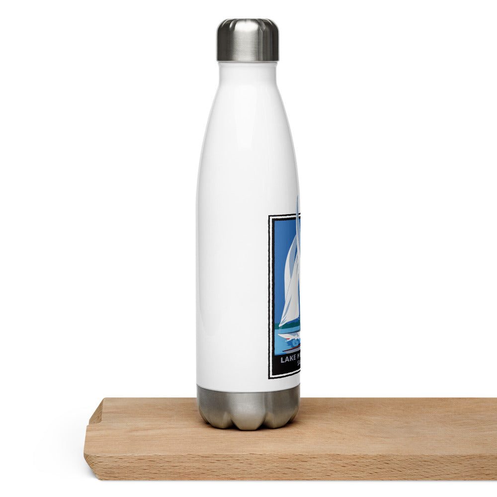 Landmark MN | Lake Minnetonka Sail Stainless Steel Water Bottle