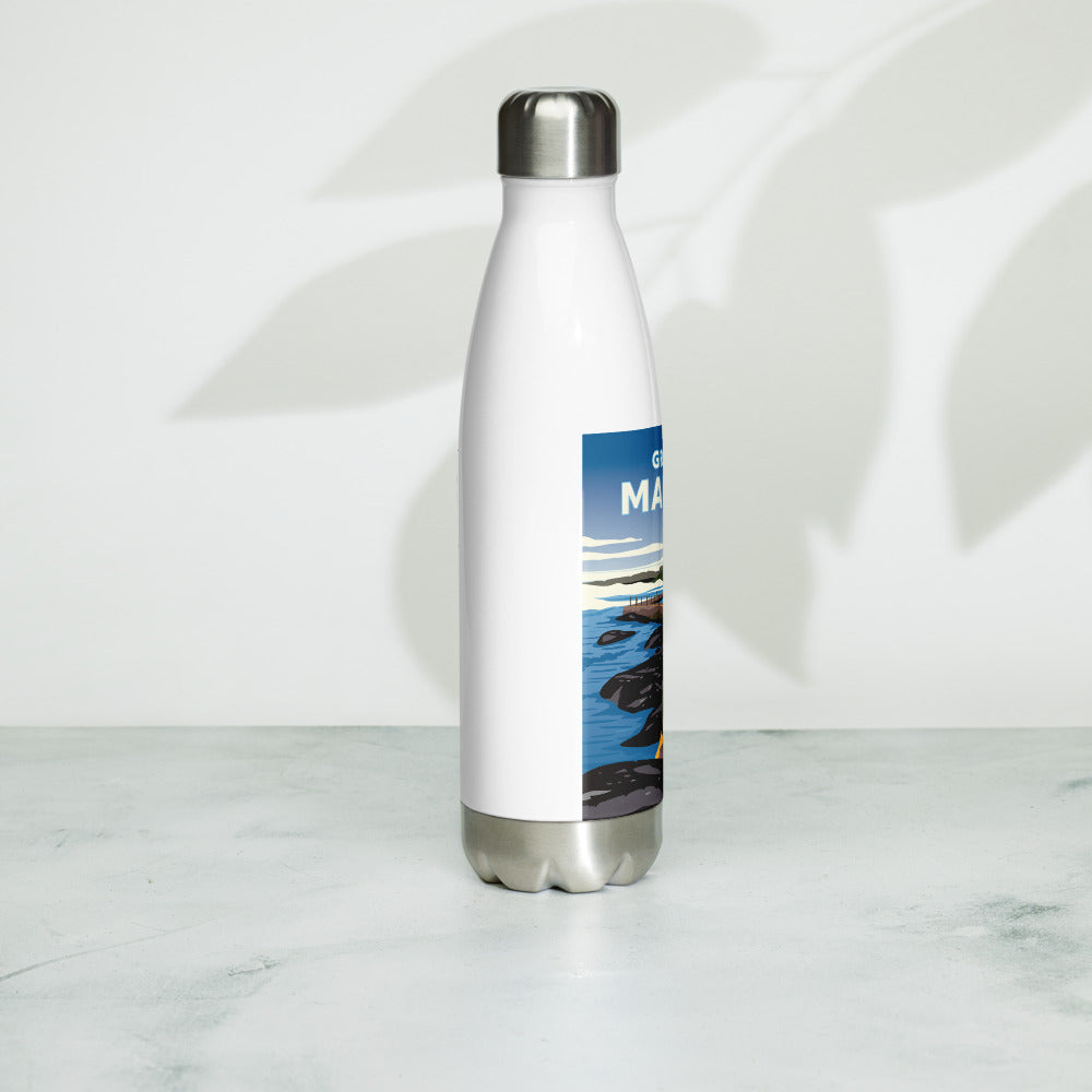 Landmark MN | Grand Marais Stainless Steel Water Bottle