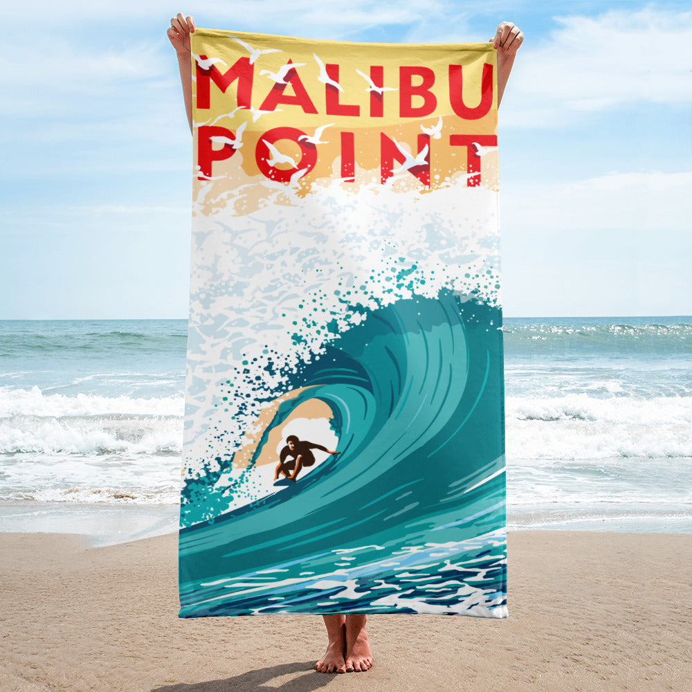 Landmark CA | Malibu Point Beach Towel