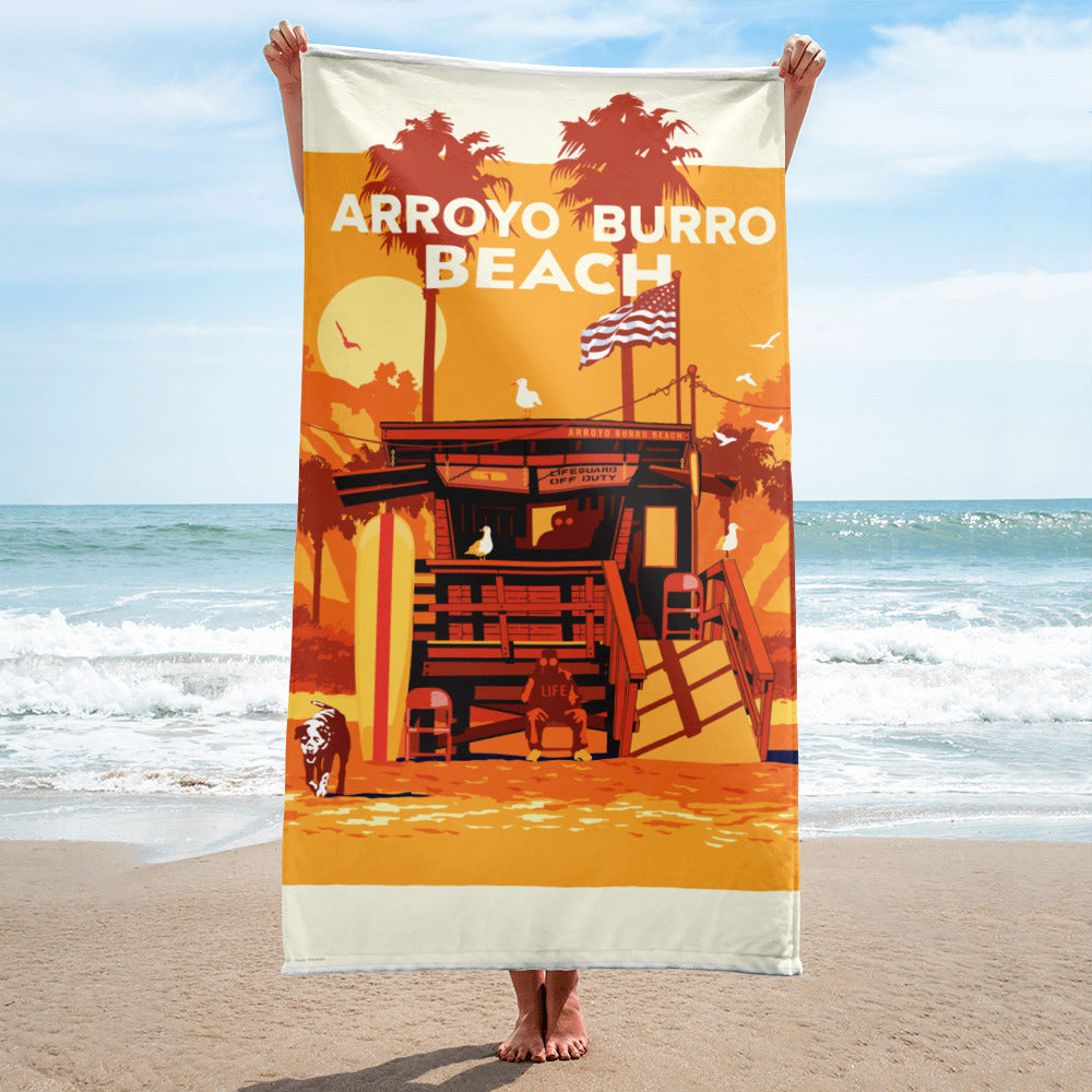 Landmark CA | Arroyo Burro Beach Towel