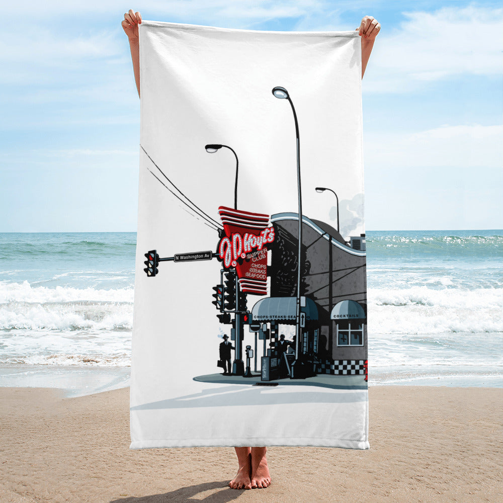 Landmark City MN | JD Hoyt's Beach Towel