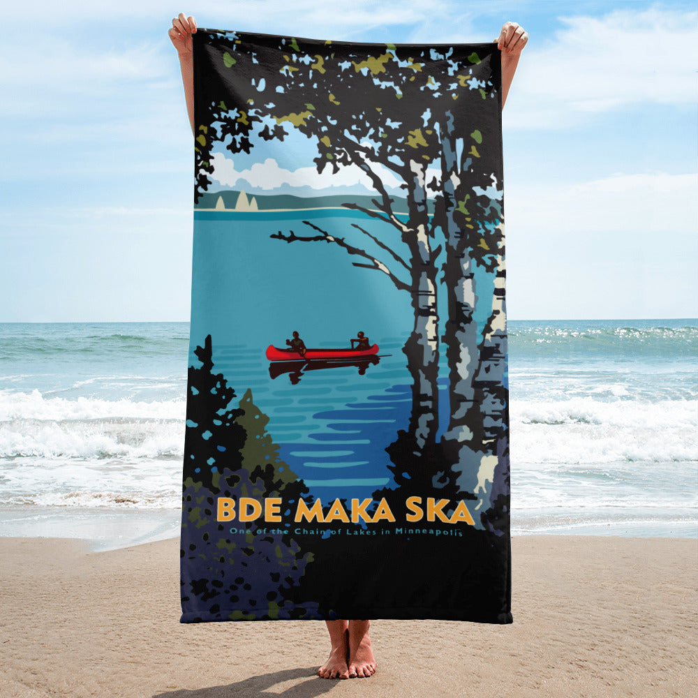 Landmark MN | Bde Maka Ska Beach Towel