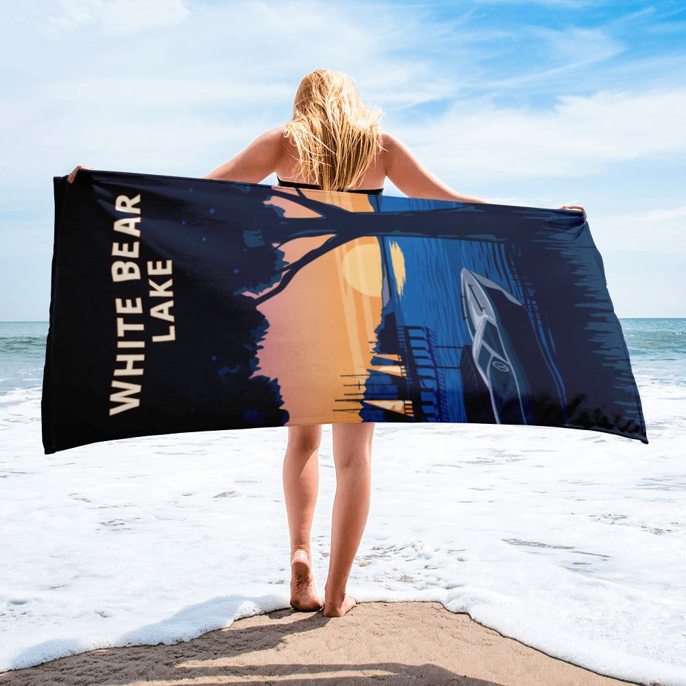 Landmark MN | White Bear Lake Beach Towel