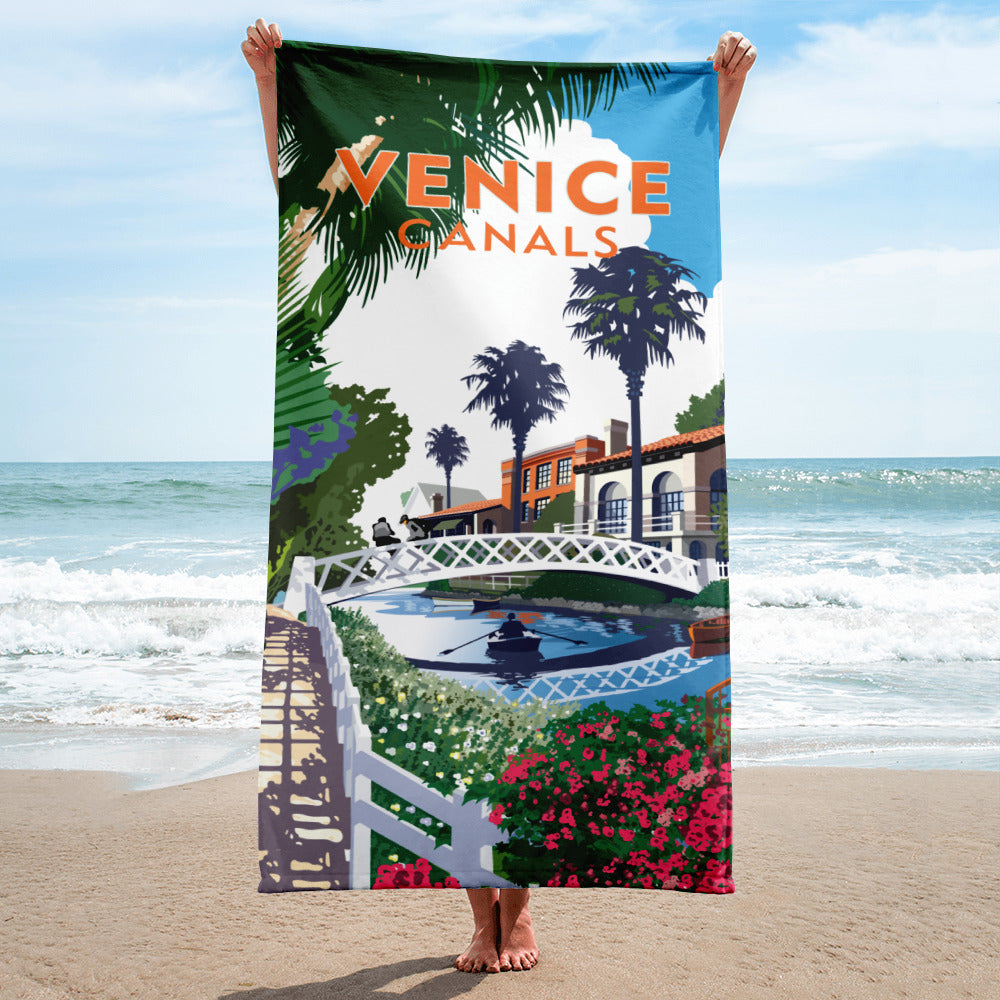 Landmark CA | Venice Canal Towel