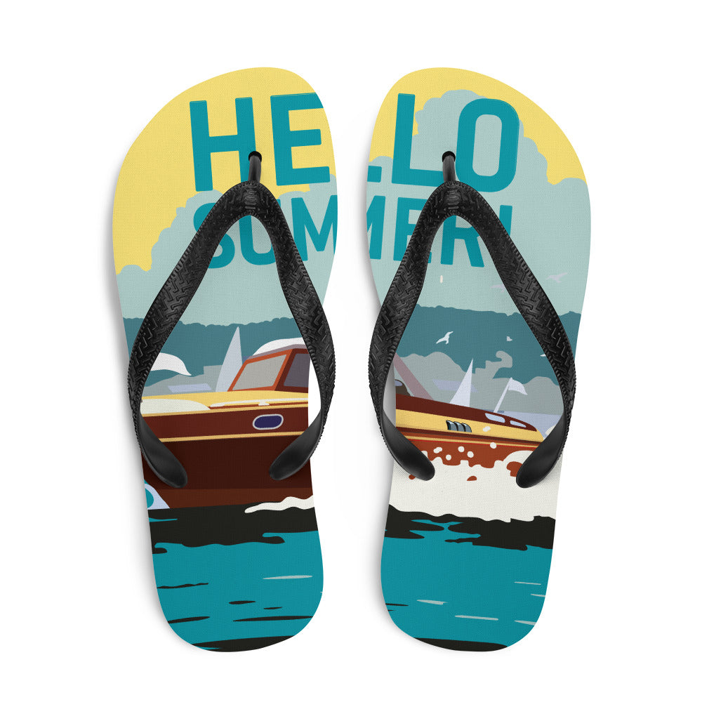 Hello Summer Flip-Flops
