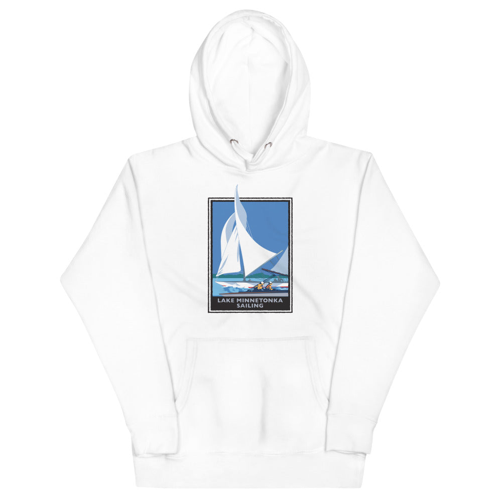 Landmark MN | Lake Minnetonka Sail Unisex Hoodie