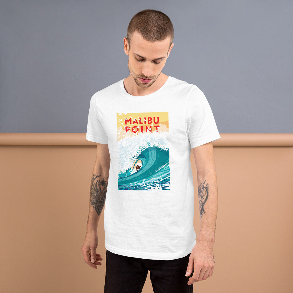 Landmark CA | Malibu Point Short-Sleeve Unisex T-Shirt