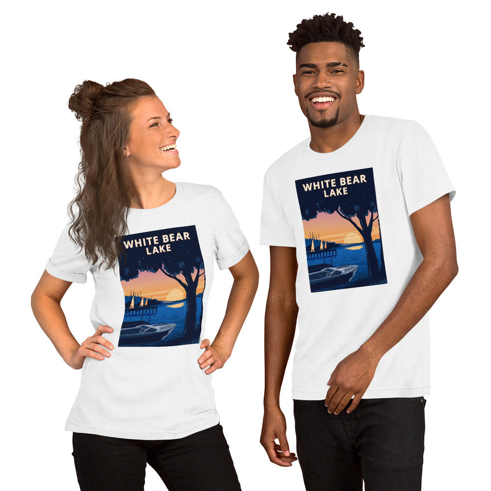 Landmark MN | White Bear Lake Short-Sleeve Unisex T-Shirt