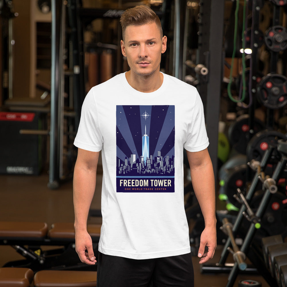 Landmark NY | Freedom Tower Short-Sleeve Unisex T-Shirt