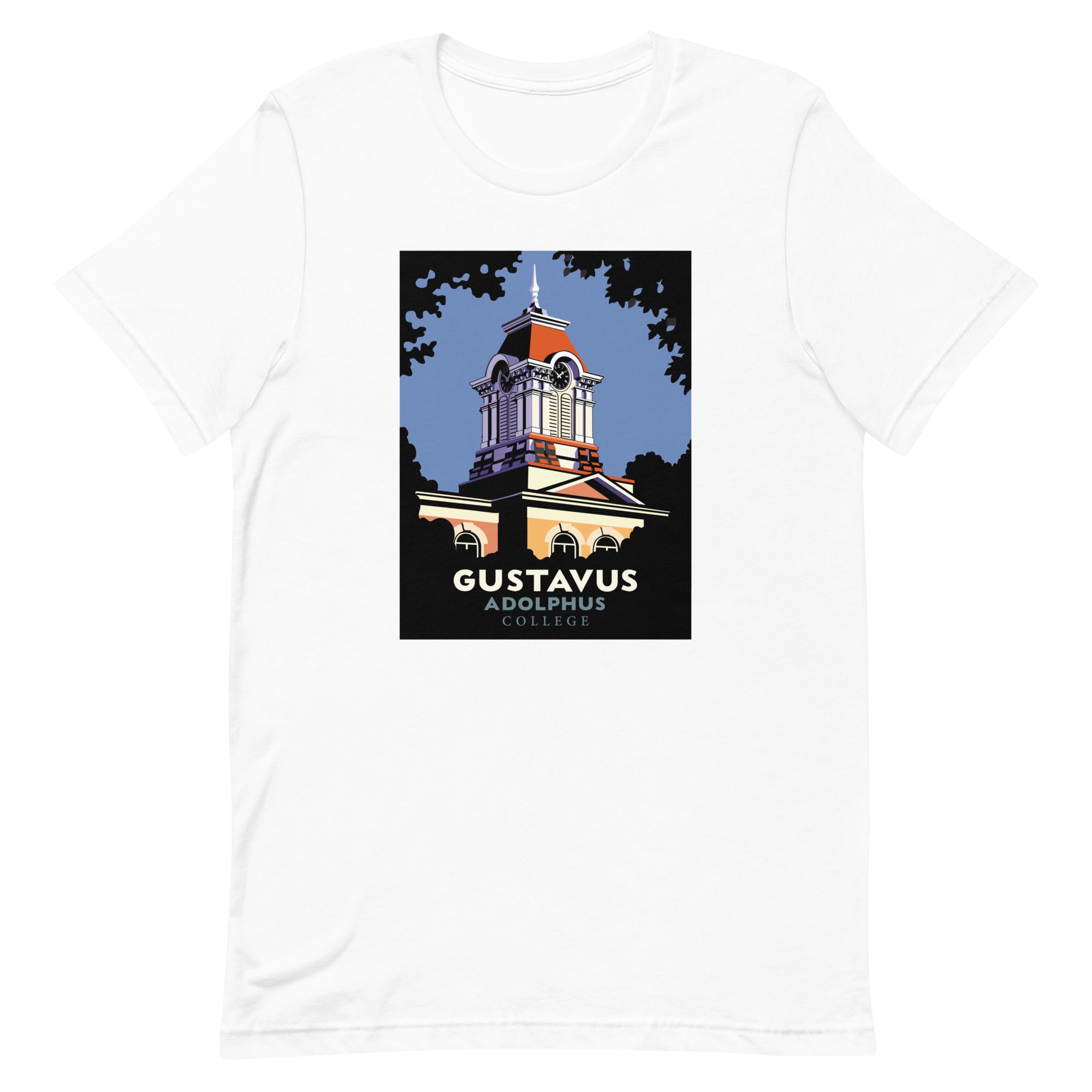 Landmark University | Gustavus Adolphus Tower Unisex t-shirt