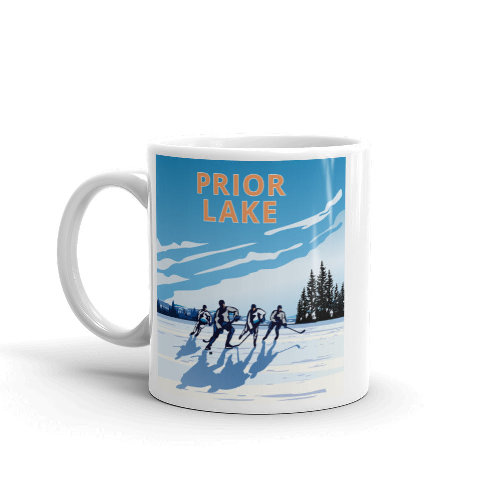 Landmark MN | Prior Lake Pond Hockey Ceramic Mug