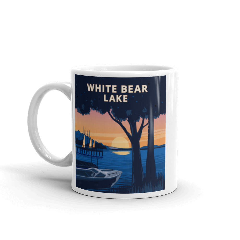 Landmark MN | White Bear Lake Ceramic Mug