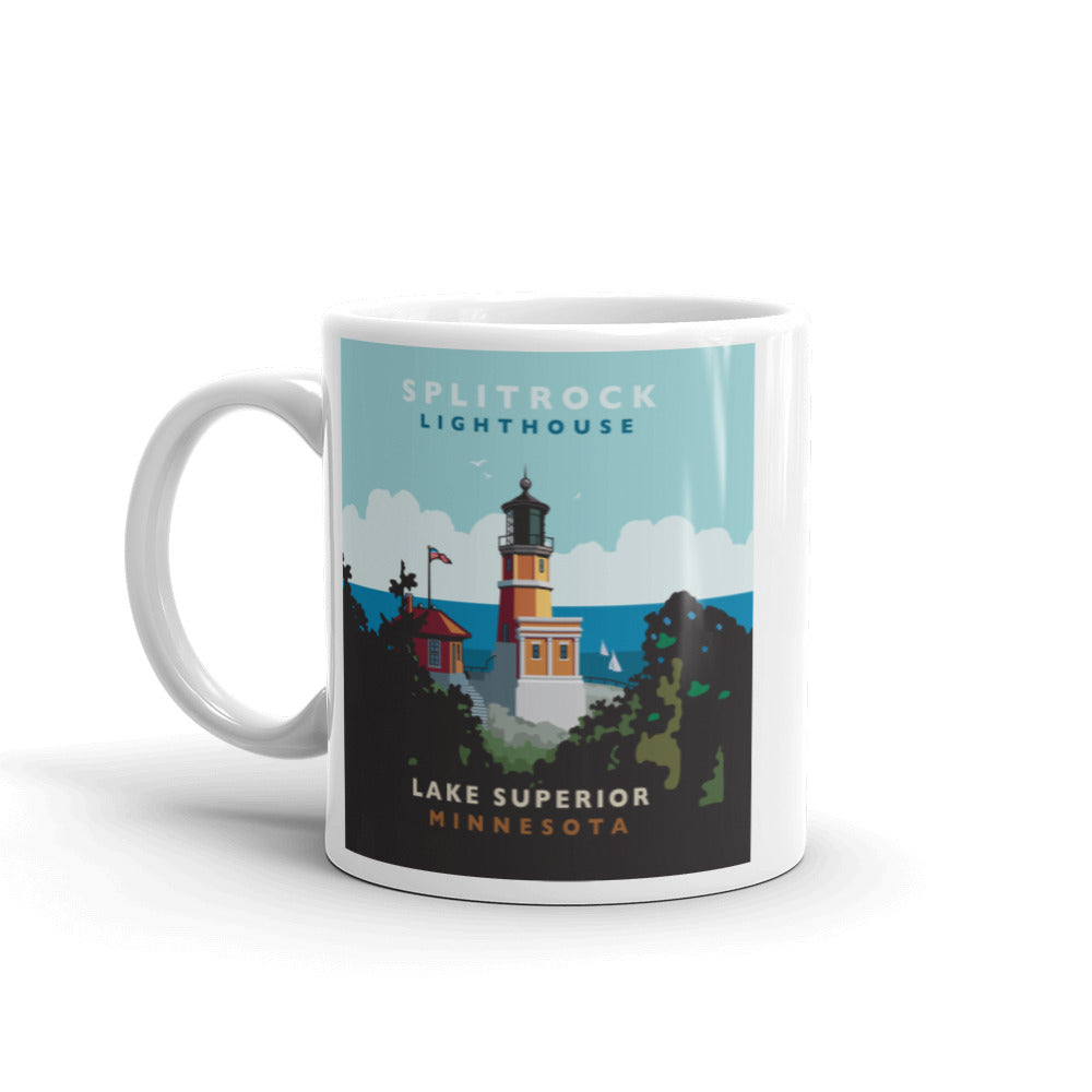 Landmark MN | Split Rock Lighthouse Day Ceramic Mug