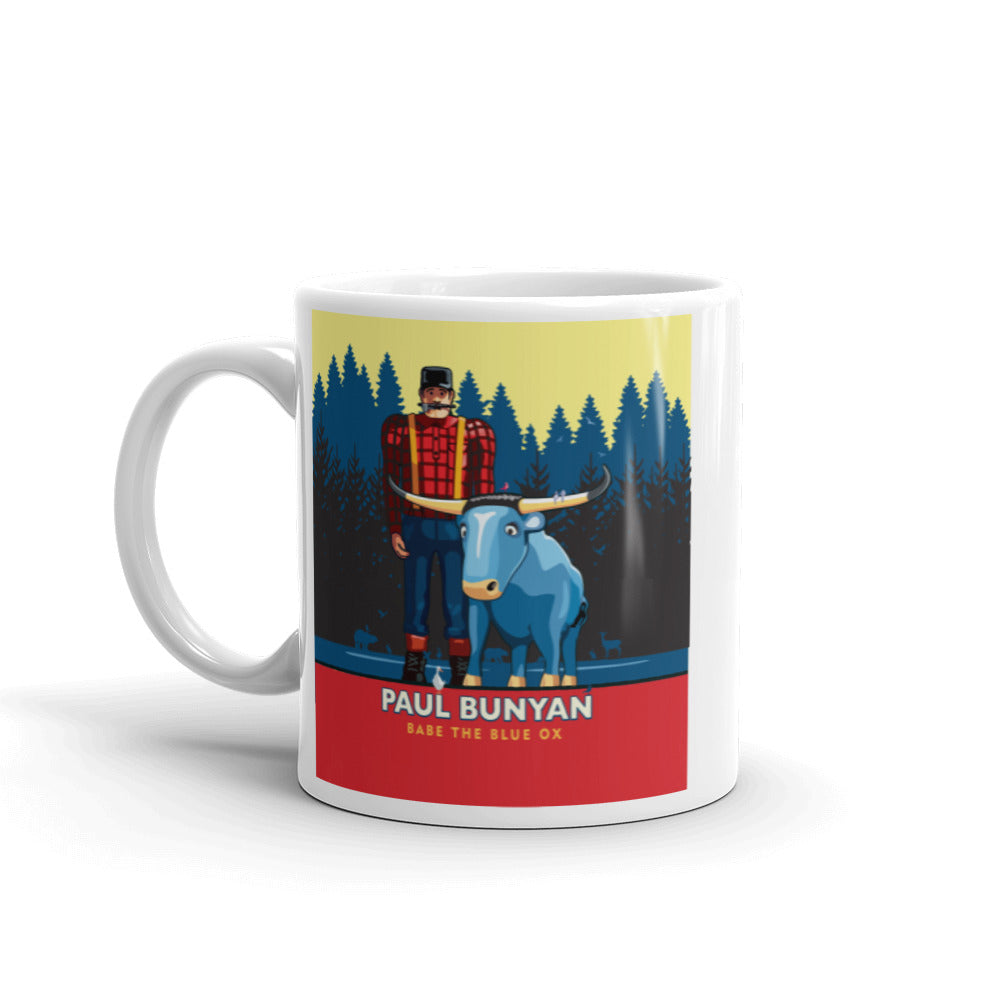 Landmark MN | Paul Bunyan Summer Ceramic Mug