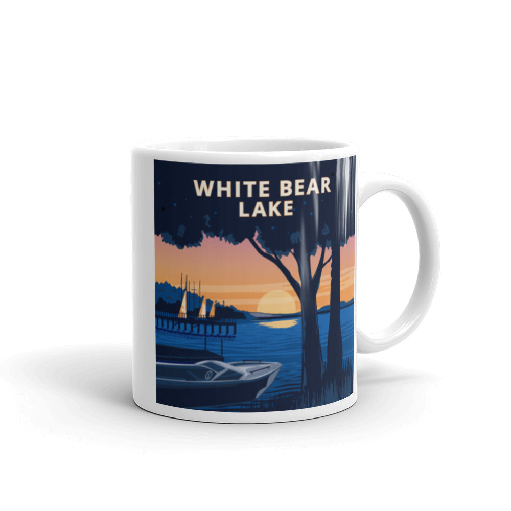 Landmark MN | White Bear Lake Ceramic Mug