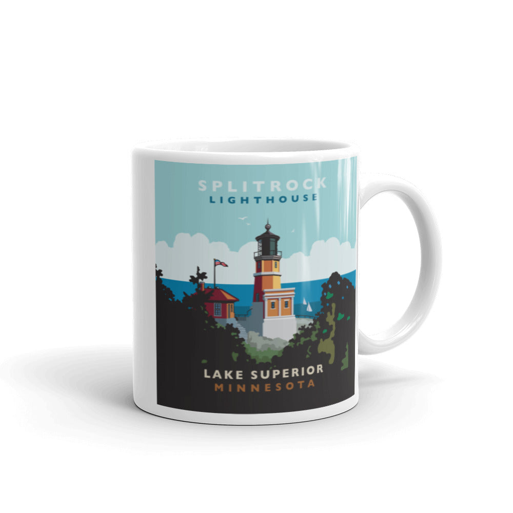 Landmark MN | Split Rock Lighthouse Day Ceramic Mug