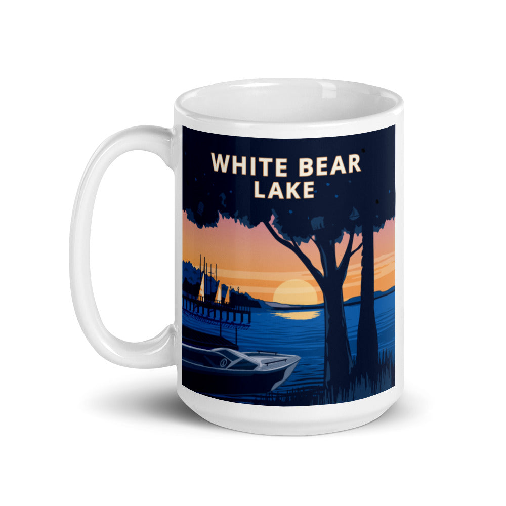 Landmark MN | White Bear Lake Ceramic Mug