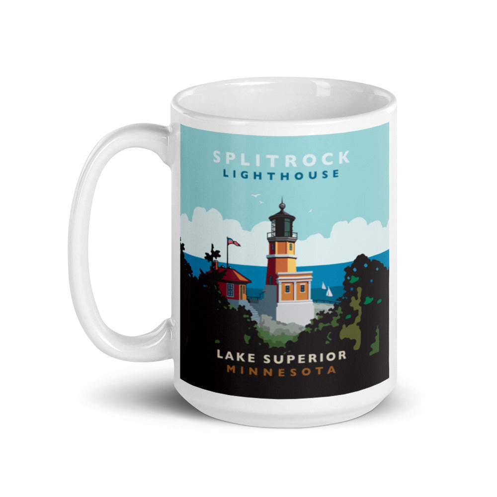 Landmark MN | Split Rock Lighthouse Day Ceramic Mug
