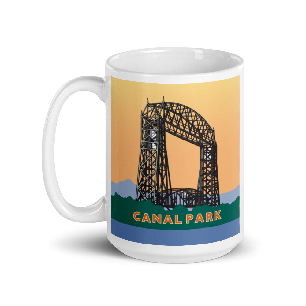 Landmark MN | Canal Park White Ceramic Mug